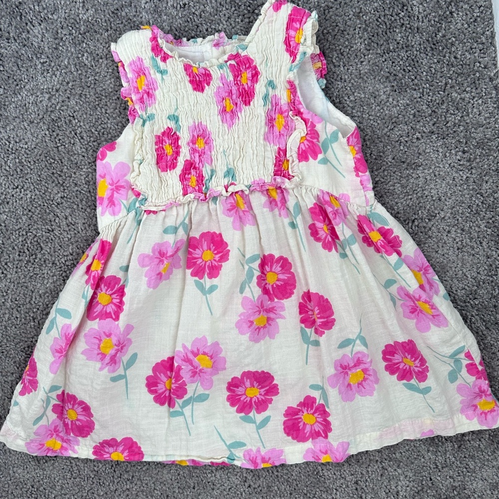 Zara flower dress 2-3 years